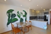 Spacious three bedrooms apartment for rent in An Duong Vuong, Tay Ho